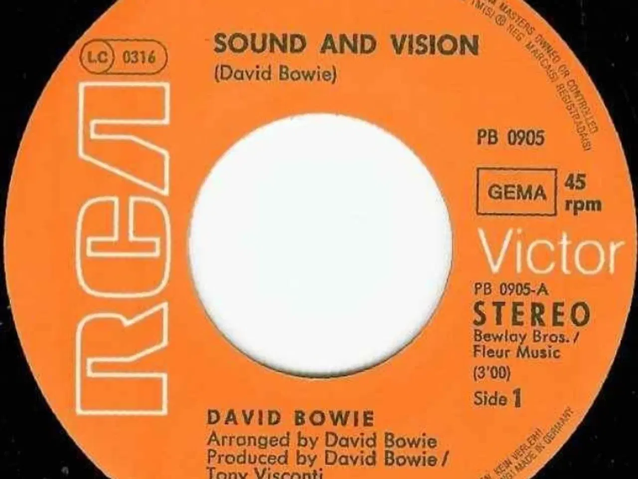 Billede 2 - David Bowie single 