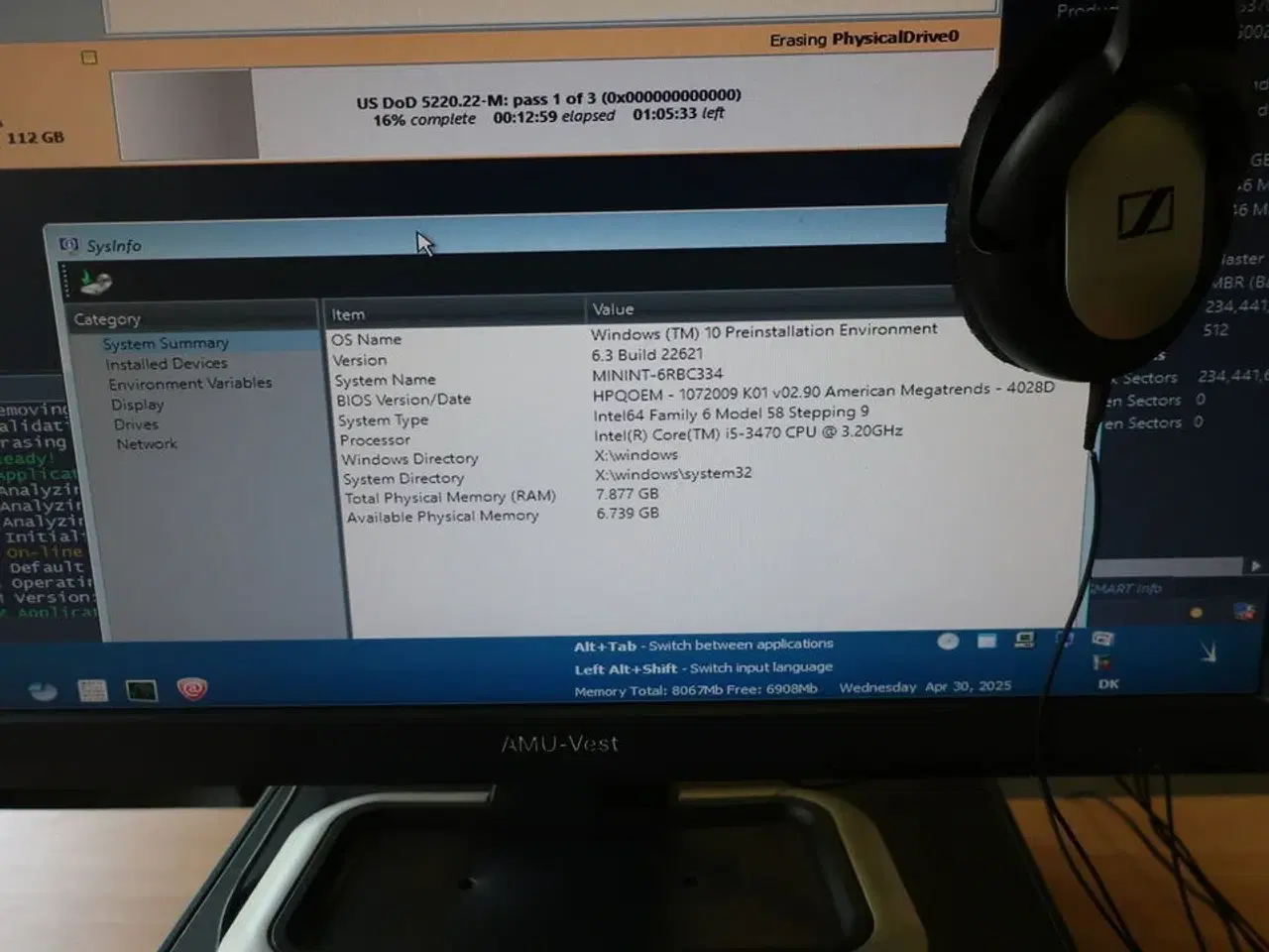 Billede 5 - HP 22" skærm m. tastatur L2208w (PC medfølger ikke)