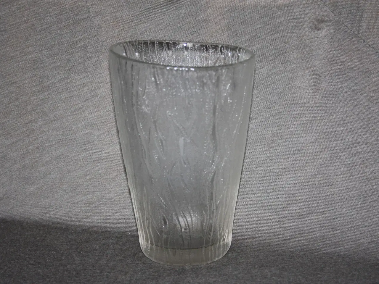 Billede 1 - Glas vase højde 24 cm