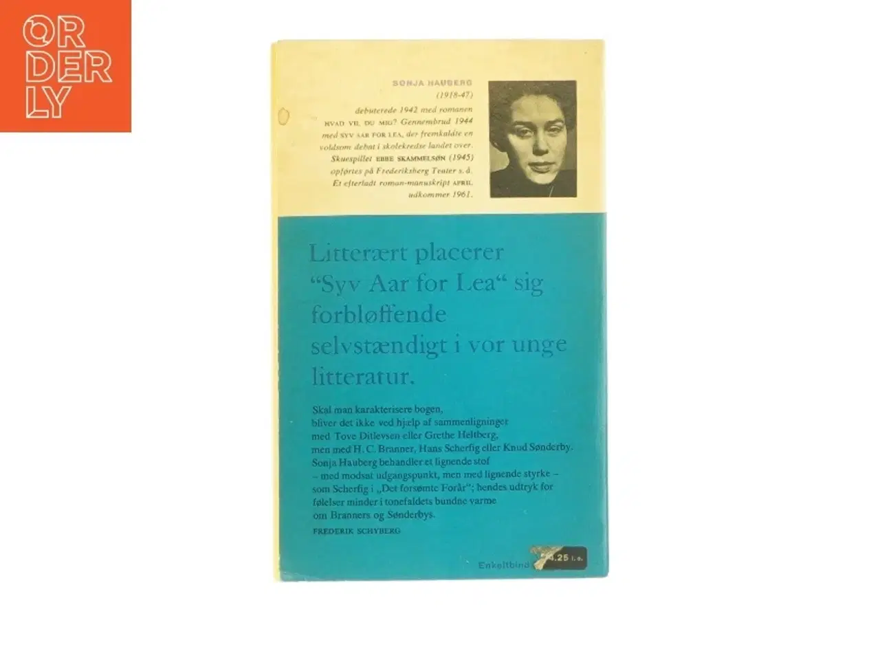 Billede 2 - Syv aar for Lea af Sonja Hauberg (bog)