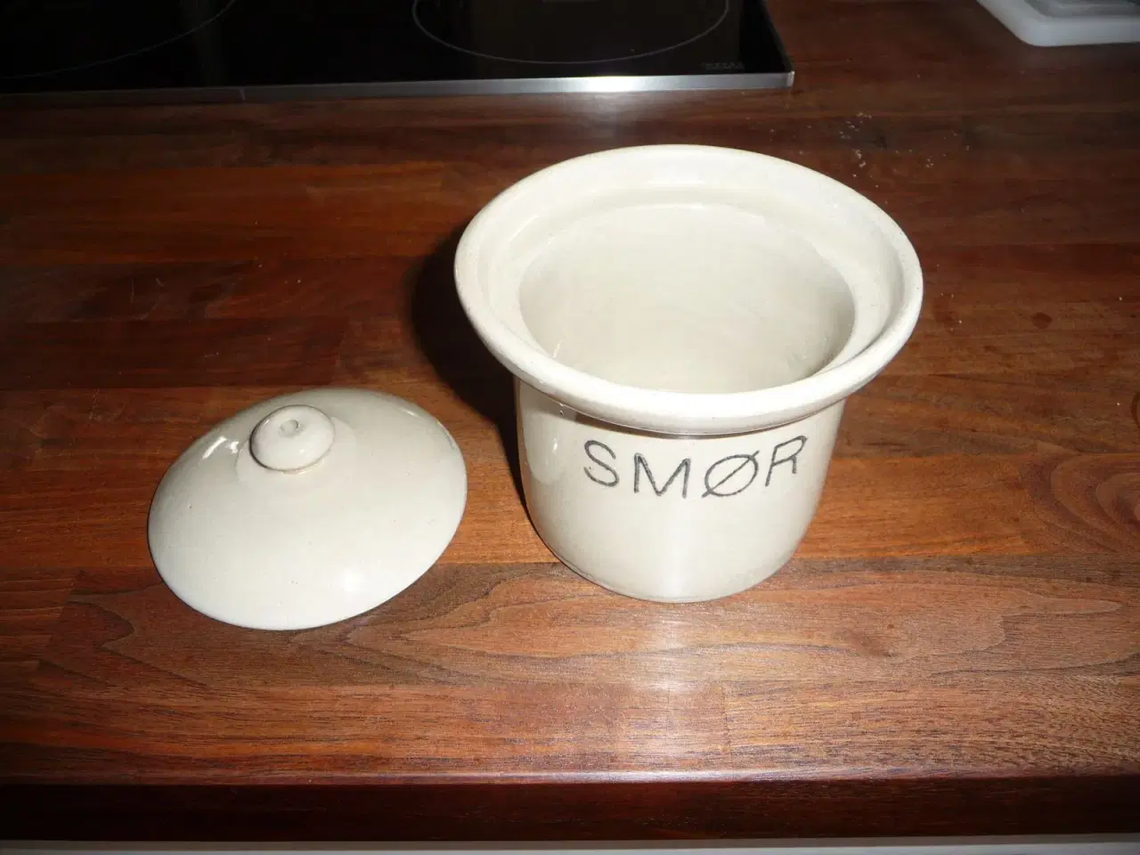 Billede 2 - smør krukke i keramik
