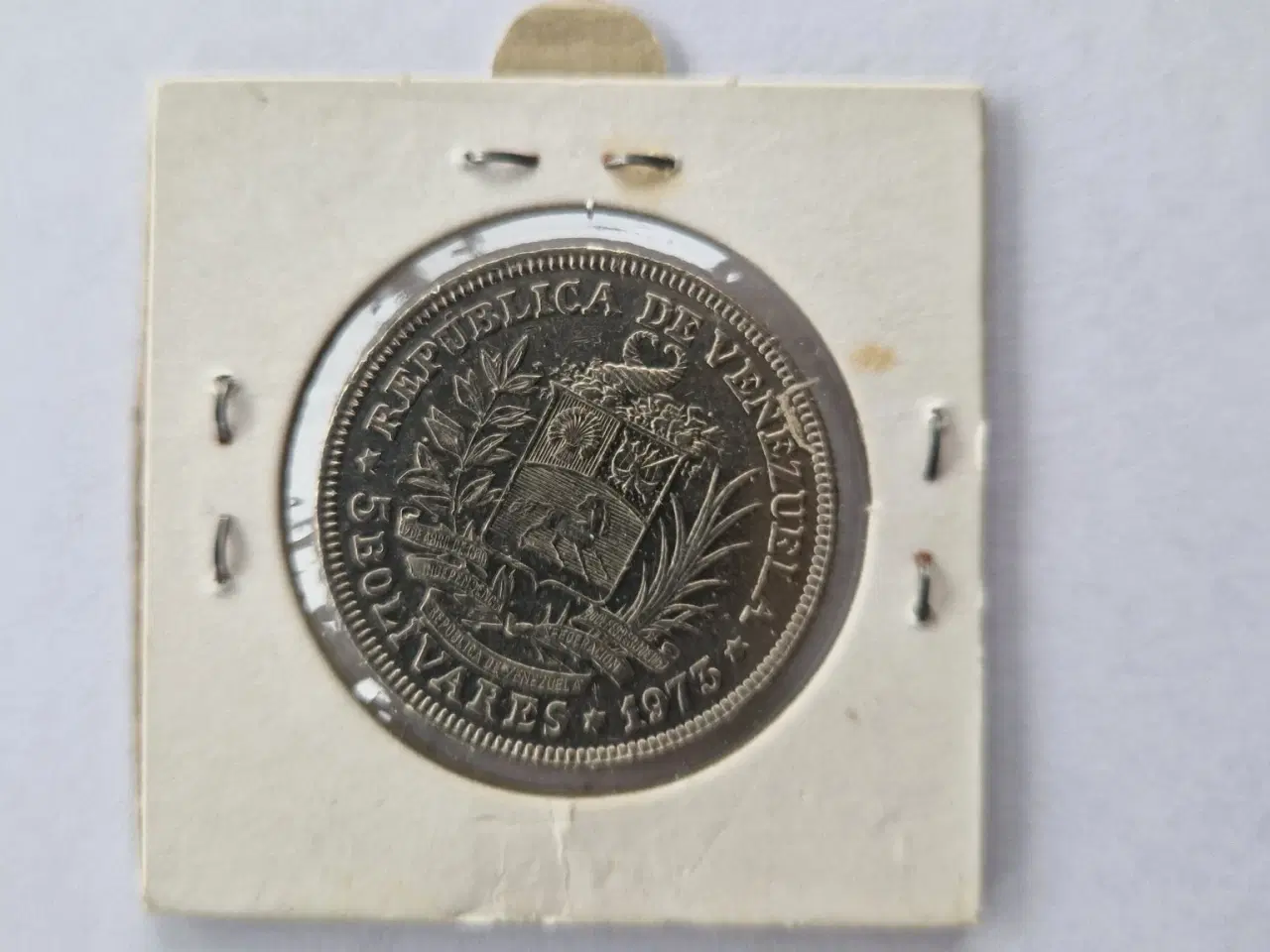 Billede 2 - 5 Bolivares 1973 Venezuela