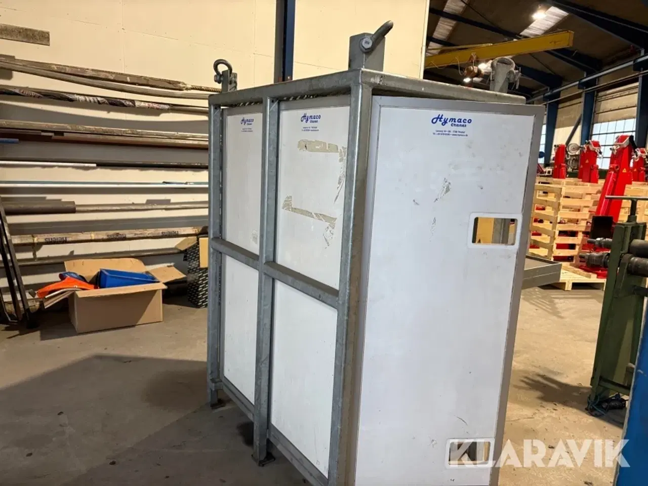 Billede 2 - Arbejds skab med bord Hymaco Cranes