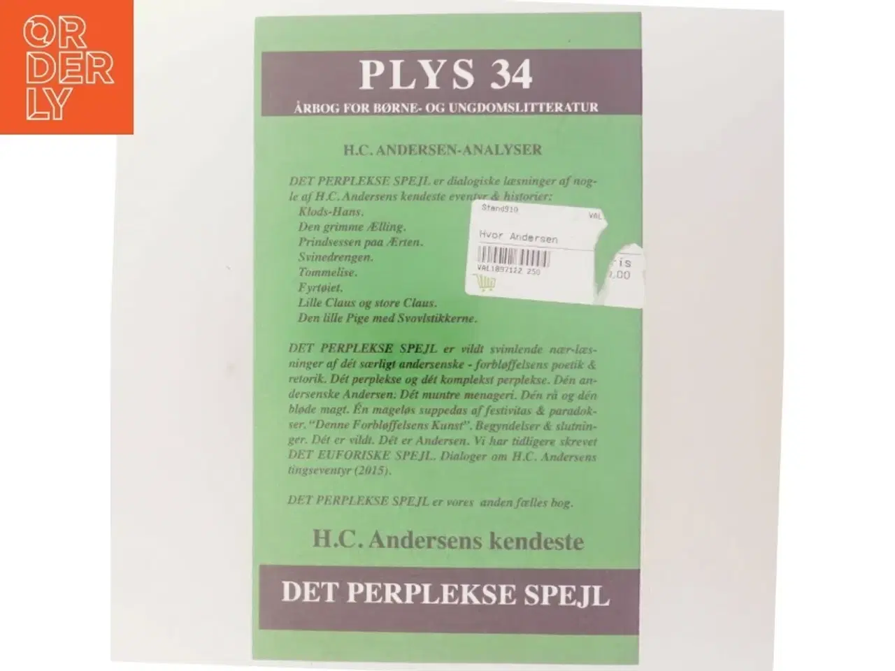 Billede 3 - PLYS 34 - Årbog for børne- og ungdomslitteratur