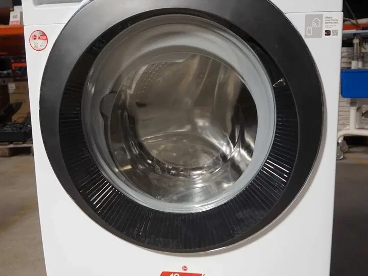 Billede 5 - Hoover HWP610AMBC1-S, Frontbetjent vaskemaskine