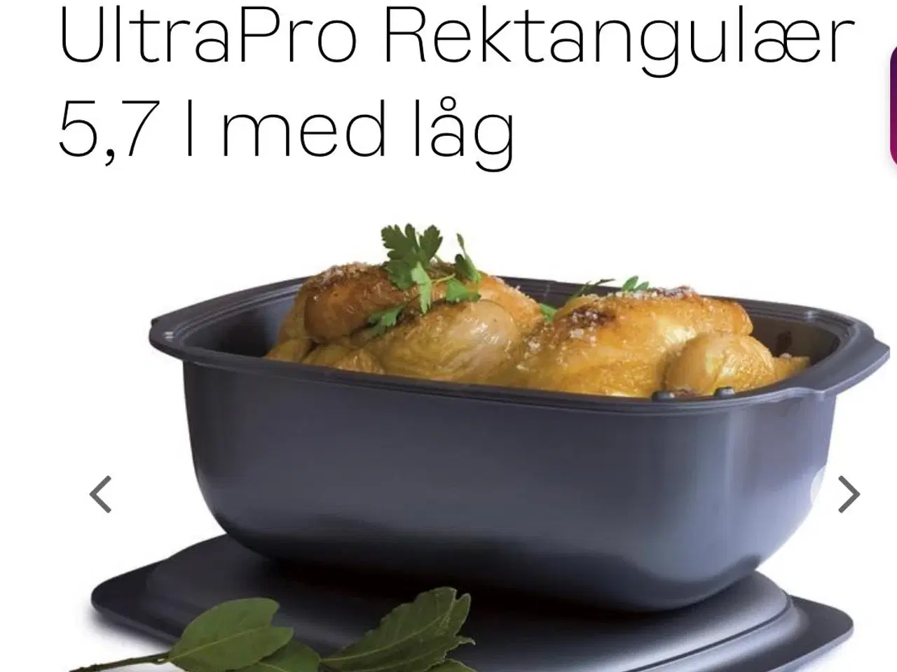 Billede 3 - Tubberware ovnfad