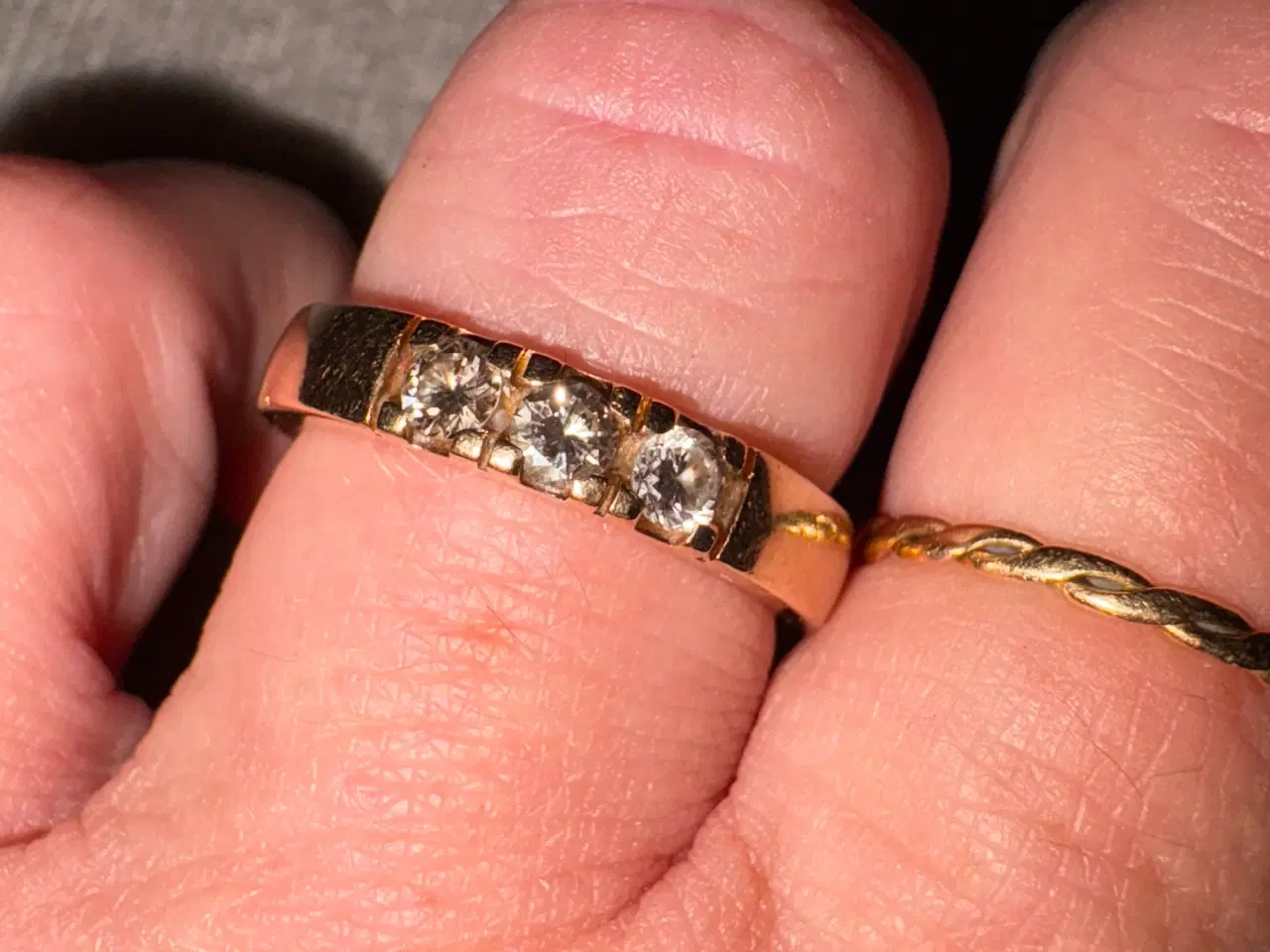 Billede 2 - Alliancering i 14 KT. 0,07 CT