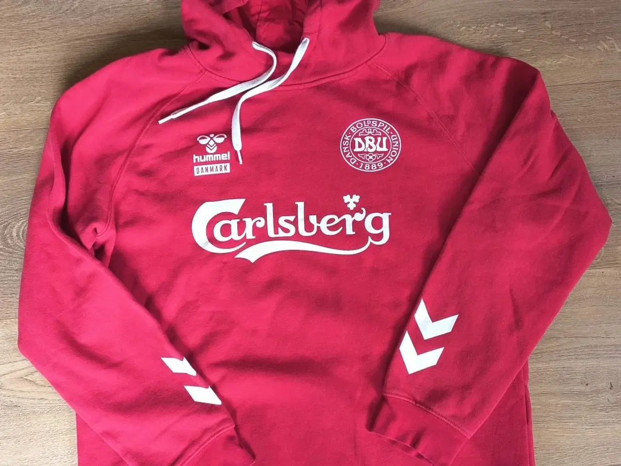 Billede 3 - DANMARK KRAFTIG HÆTTESWEAT, STR XXL, FLOT STAND