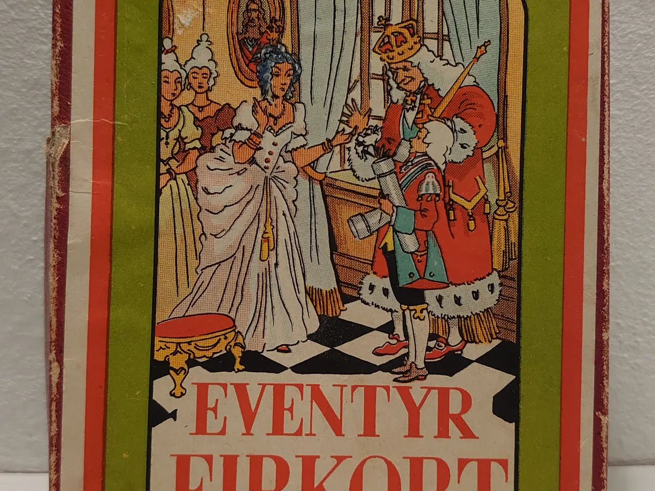 Billede 1 - Eventyr Firkort. Drechsler spil CD 201. Før 1948. 