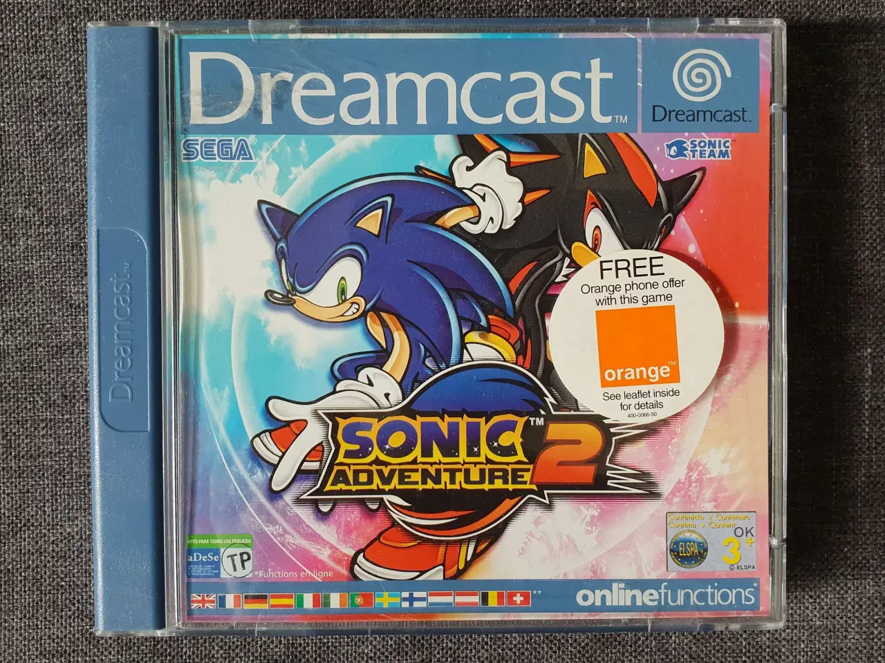 Billede 1 - Sonic Adventure 2 (Sega Dreamcast)