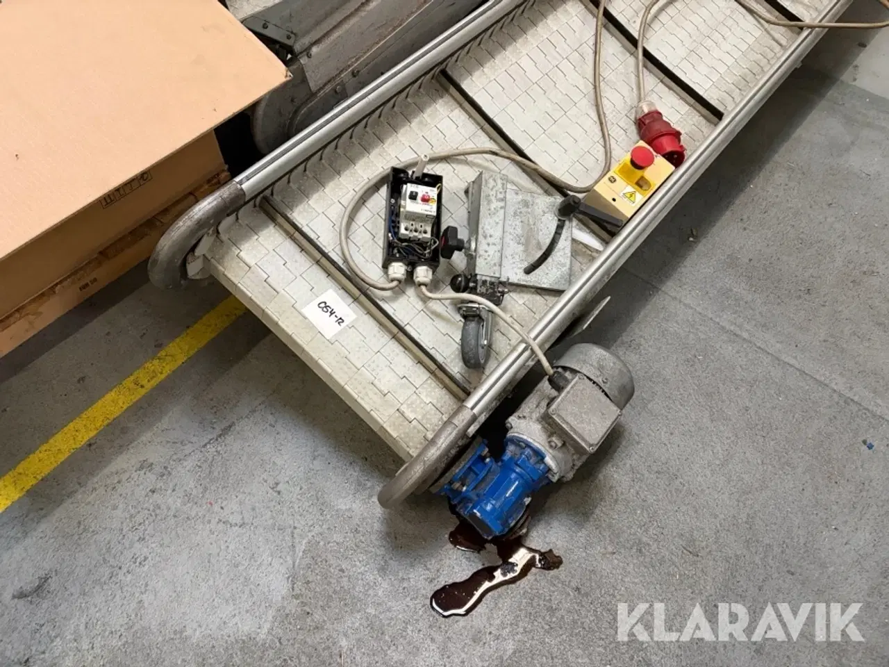 Billede 6 - Samlet lot transportbånd Crizaf med tilbehør