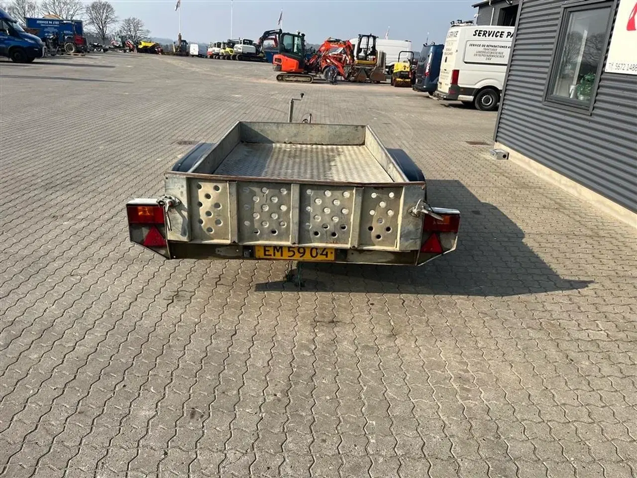 Billede 3 - Brenderup GD 2500kg vippelads trailer