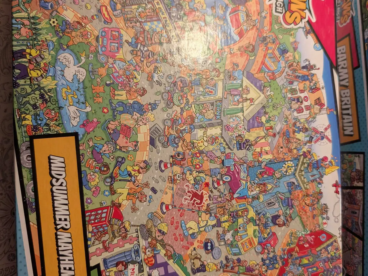 Billede 4 - Sjov motiv puslespil 1000 brikker