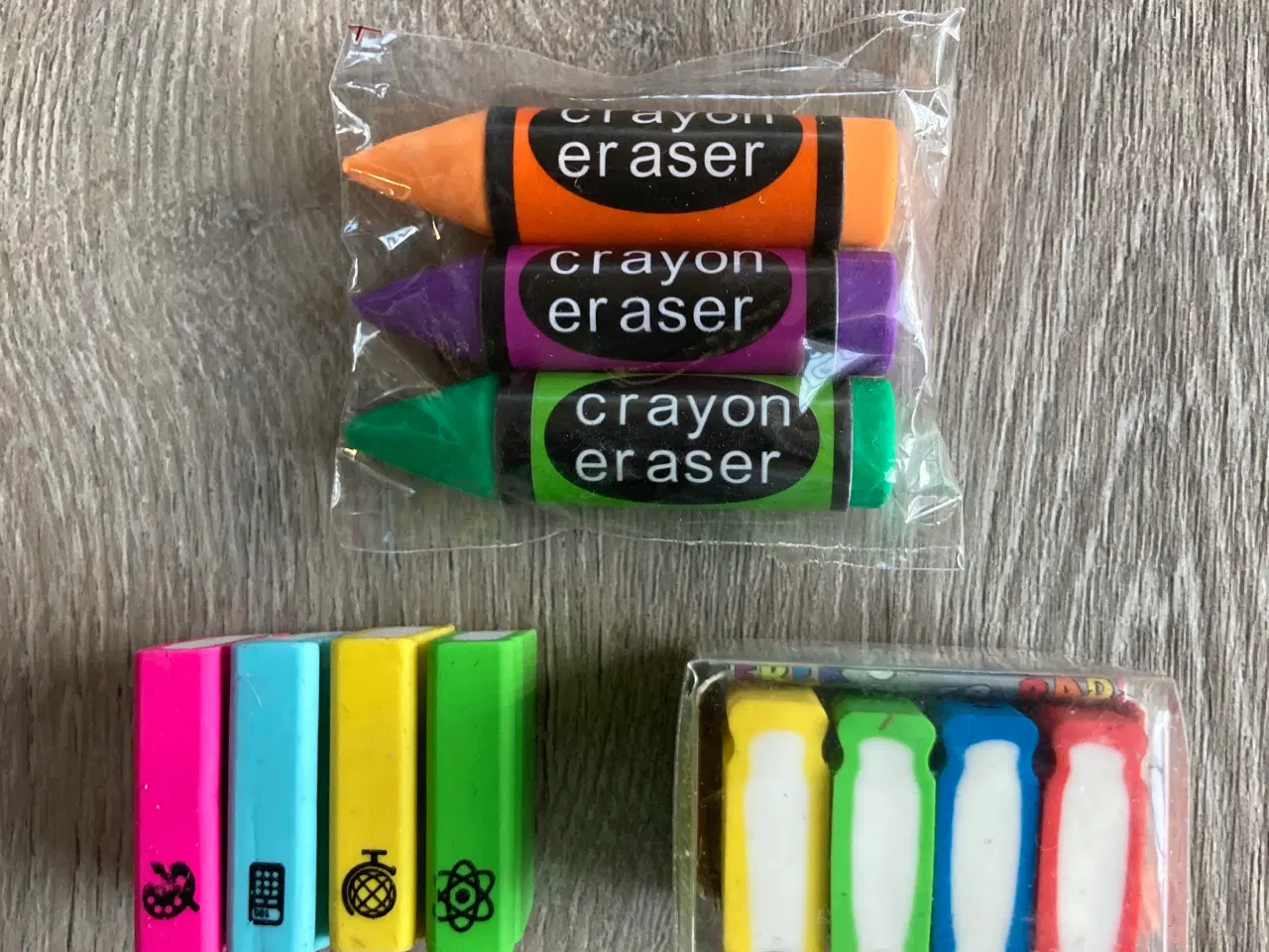 Billede 1 - Viskelædere - bøger og farver