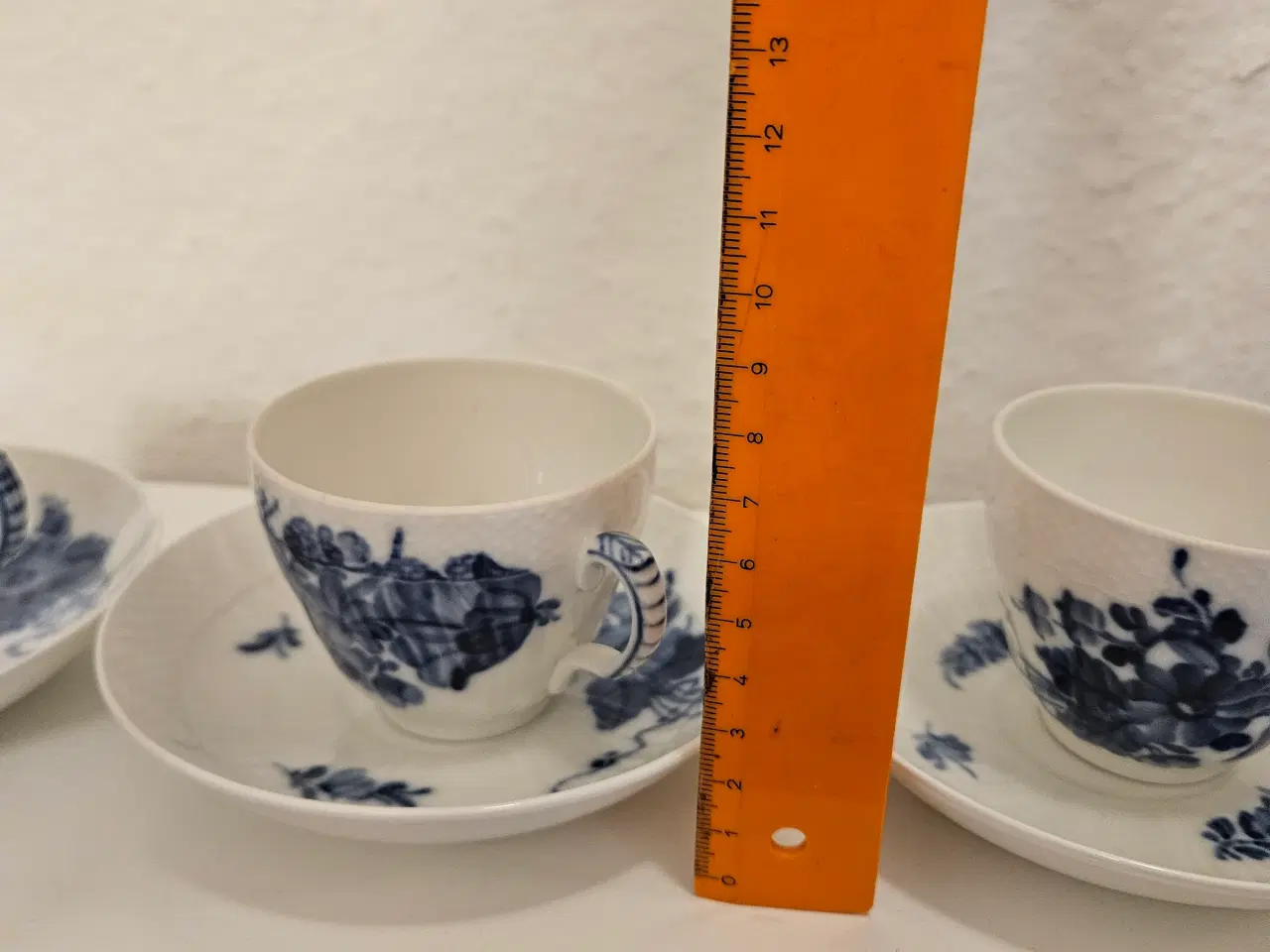 Billede 5 - Royal Copenhagen Blå Blomst kaffekopper 