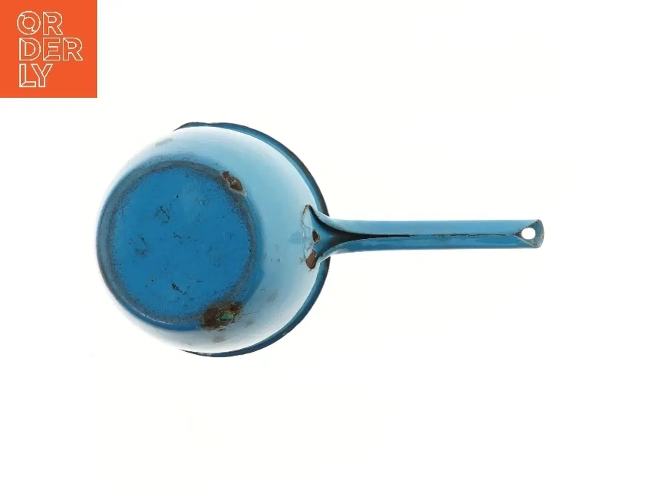 Billede 3 - Blå metal gryde (str. Ø 19 cm)