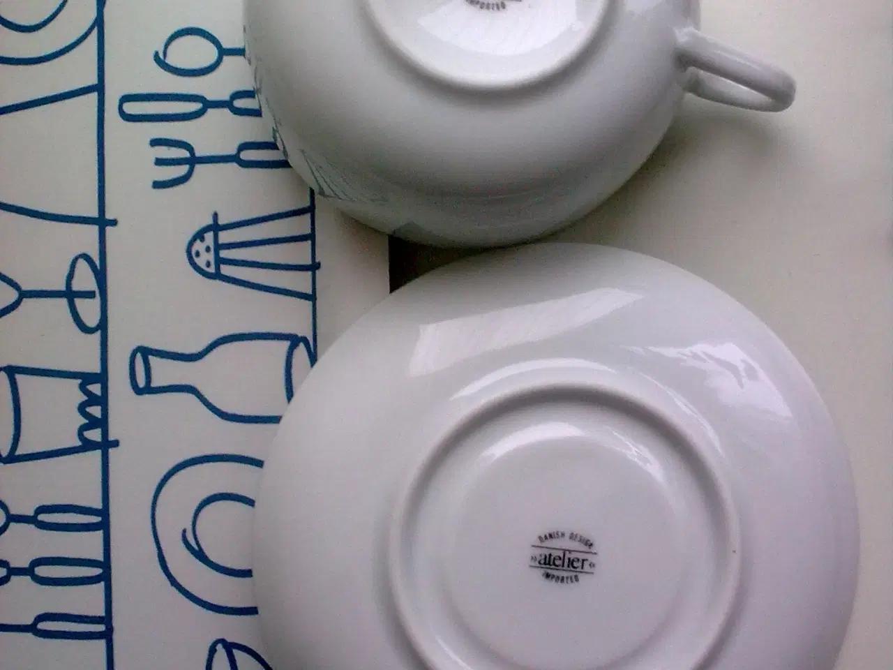 Billede 14 - Hvid dansk design tekop Royal Copenhagen