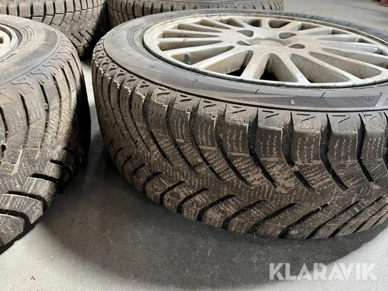 Billede 8 - Komplet hjul Volvo med vinterdæk 195/55R16