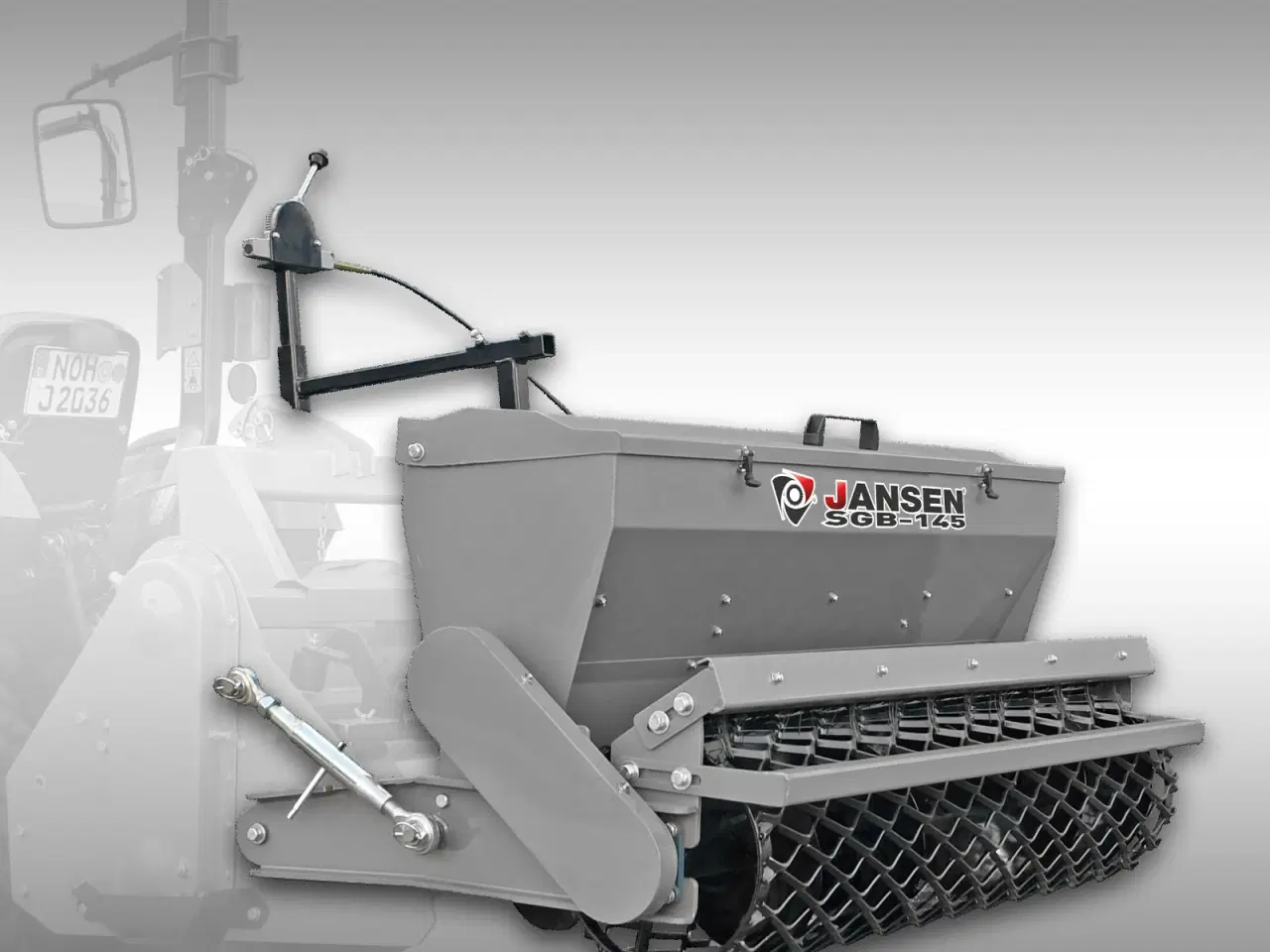Billede 3 - NY Jansen SGB145 Såkasse til stennedlægningsfræser