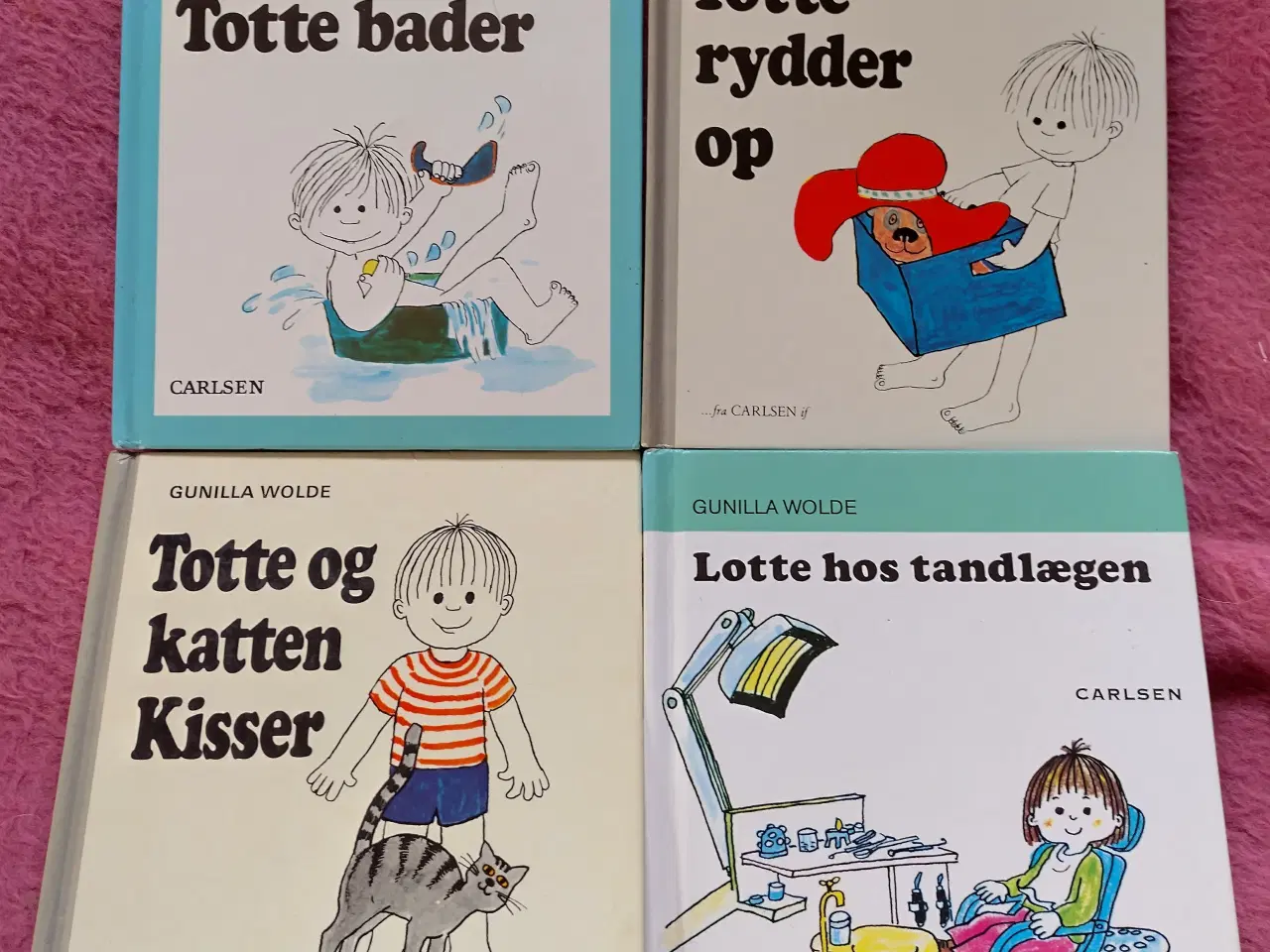 Billede 1 - 4 Stk. Totte - Lotte Bøger