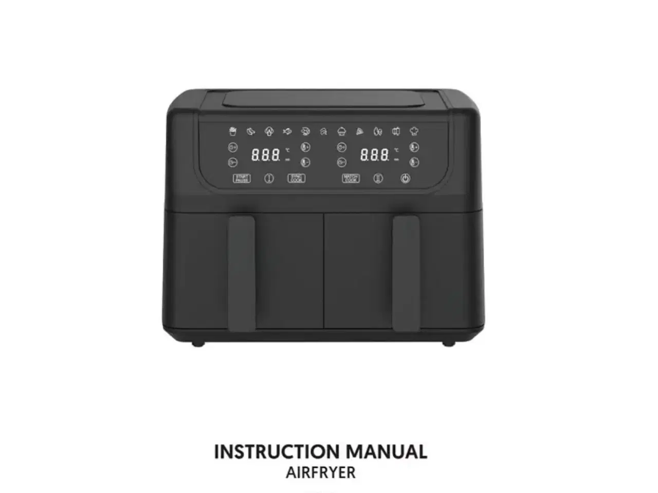 Billede 1 - Salling Dobbelt Airfryer-Sort