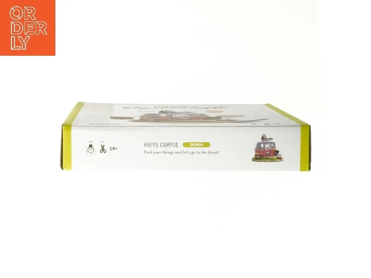 Billede 4 - DIY miniature house Camping Vogn(str. 5x27,5x20 cm)