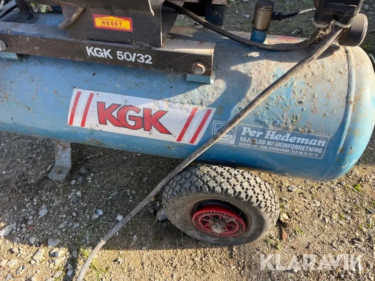 Billede 10 - Kompressor KGK 50/32 - 50 Liter