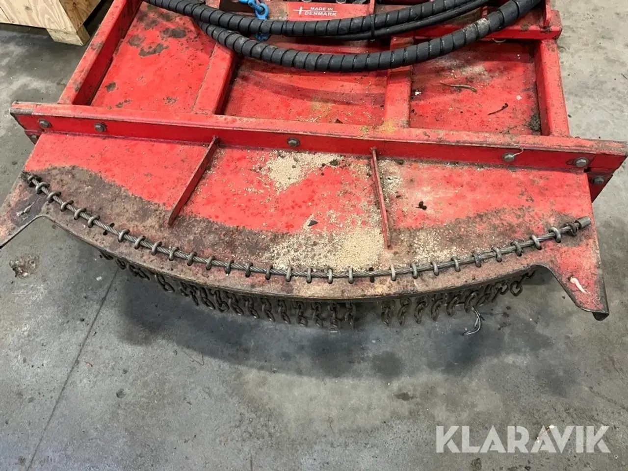 Billede 11 - Kæderydder Fransgård FKR-125HY - Hydrema skifte