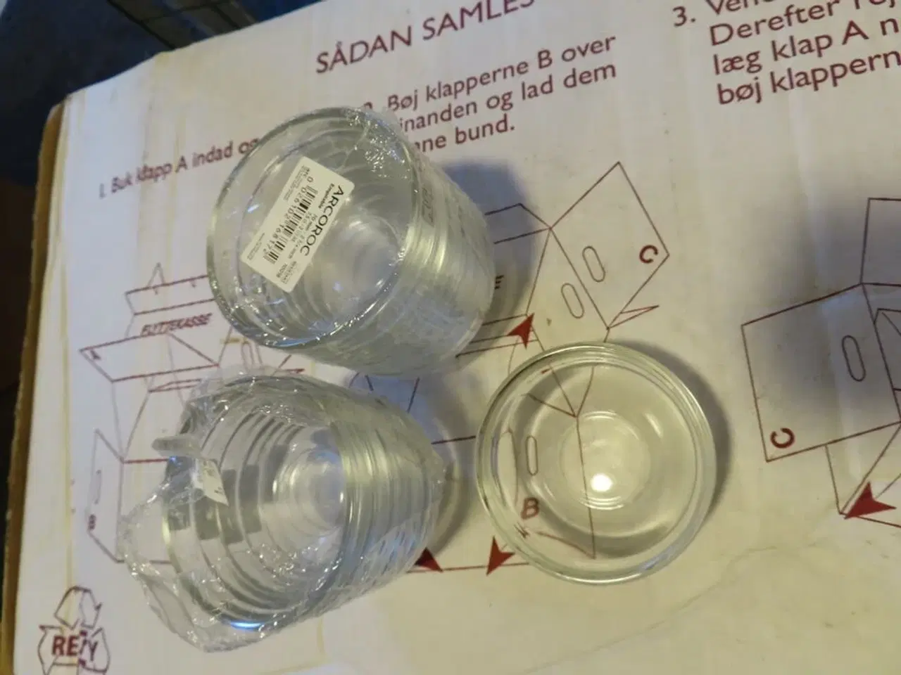 Billede 5 - 12 stk. små glasskåle, ARCOROC 70 mm.