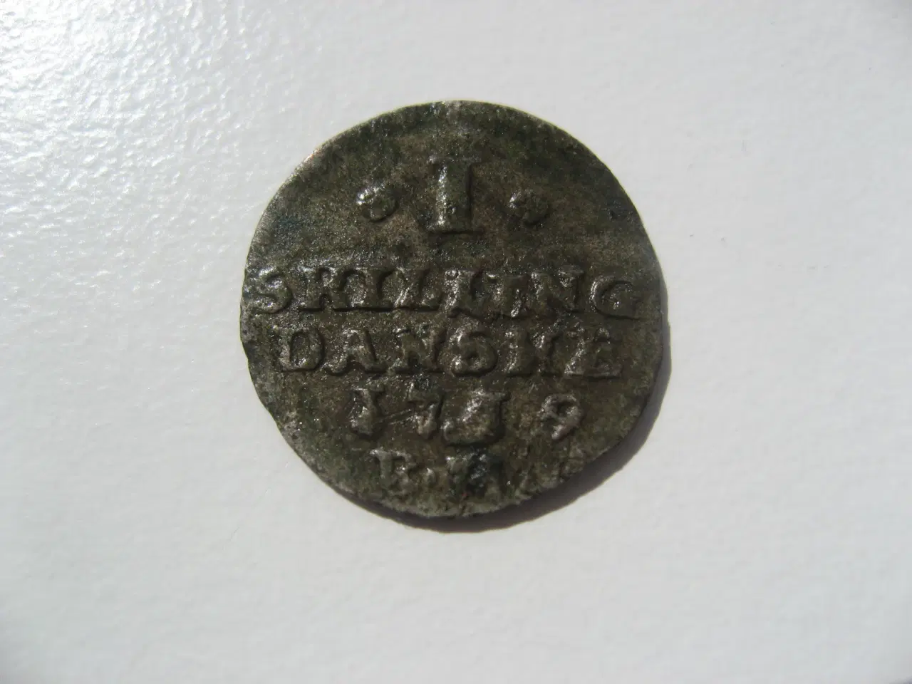 Billede 1 - Flot 1 Skilling 1719, Fr.D.IV