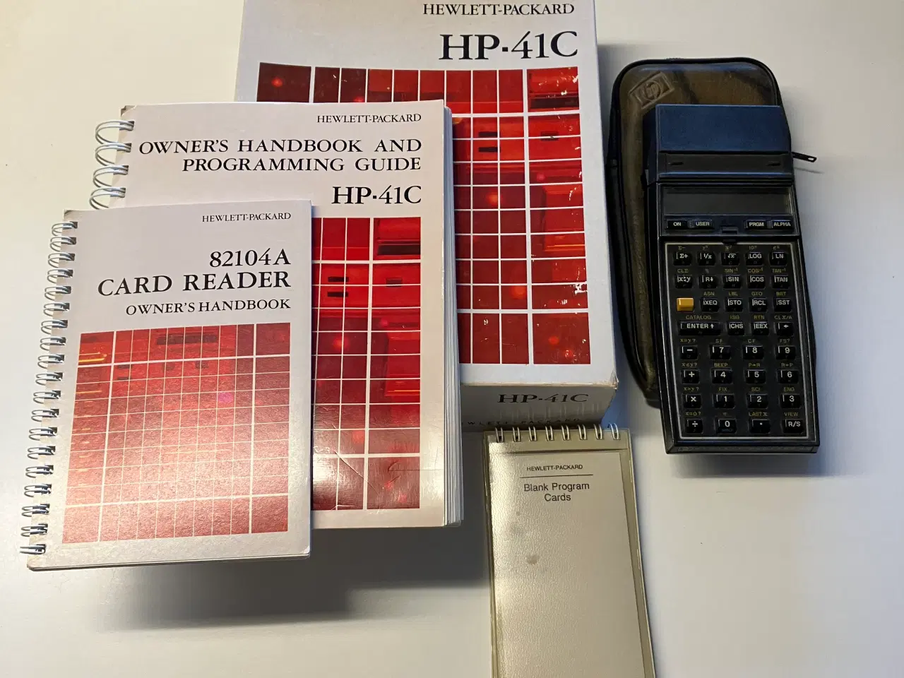 Billede 1 - Hewlett-Packard HP-41C lommeregner med tilbehør