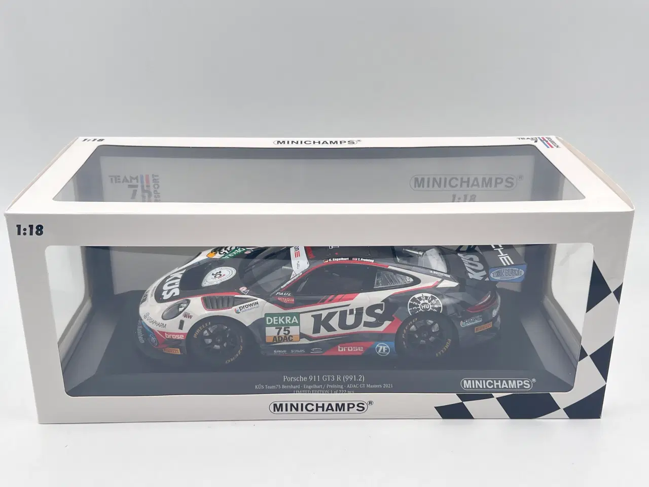 Billede 11 - 2021 Porsche GT3 R #75 Limited Edition - 1:18