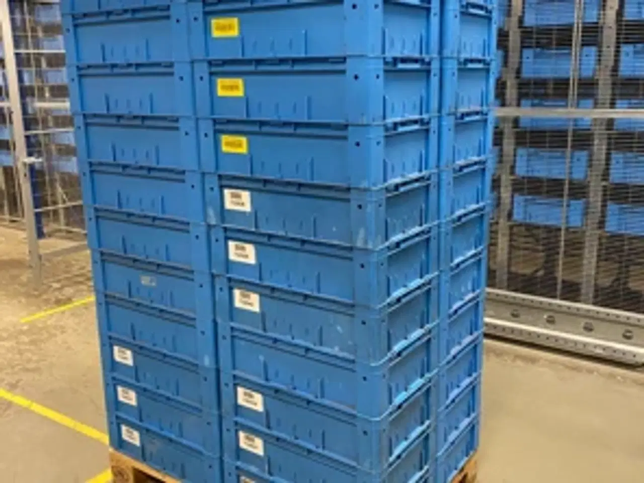 Billede 1 - 4000 stk. Plastikkasser 40 x 60 x 16cm. Ålborg omr
