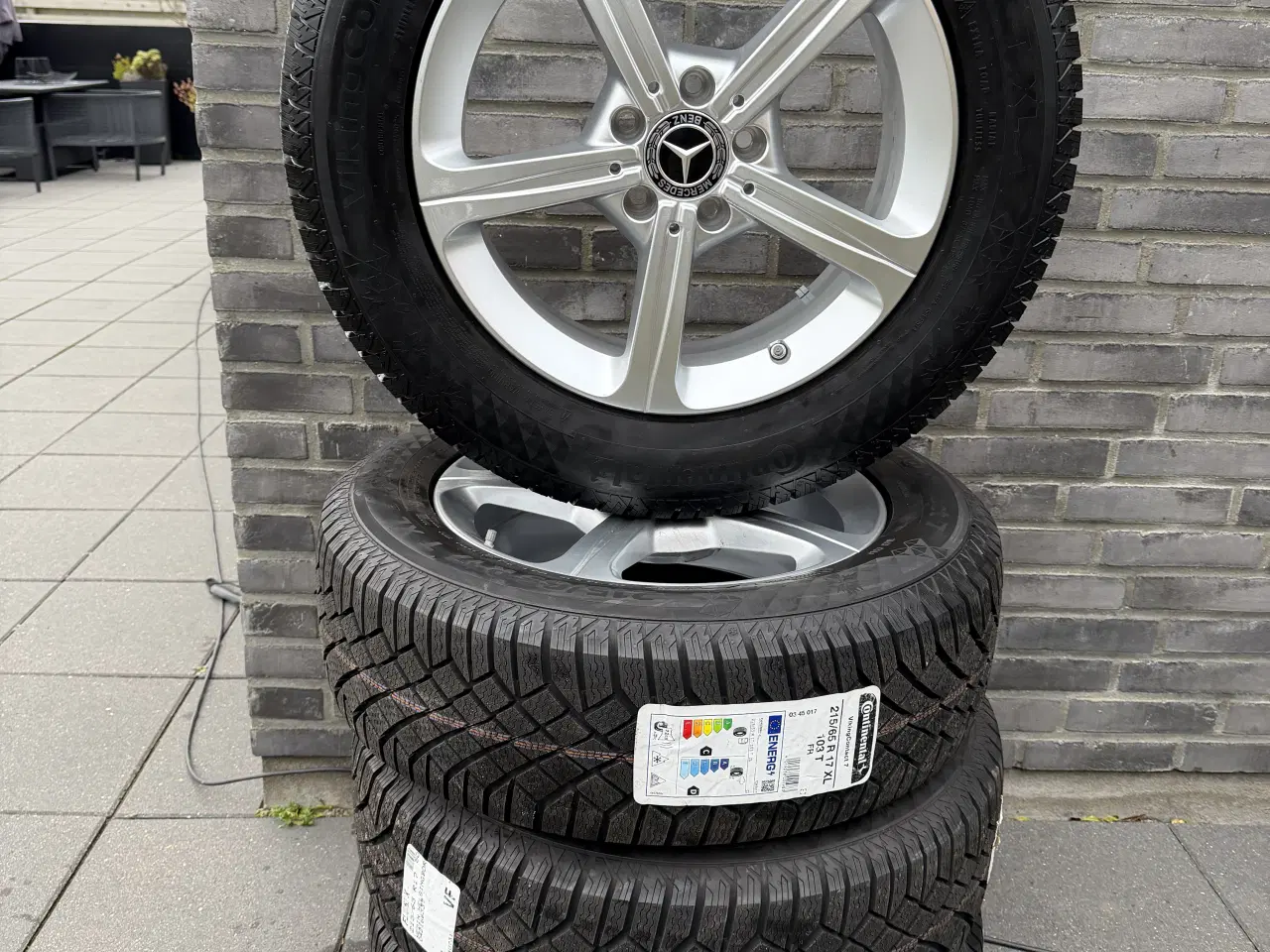 Billede 1 - Mercedes suv vinterdæk alu orginal 17 GLA/GLB/A/B