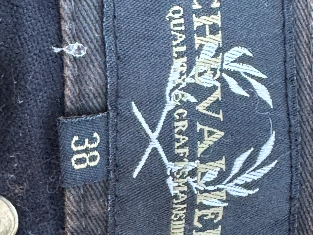 Billede 5 - Stofbukser i råt look - til kvinder