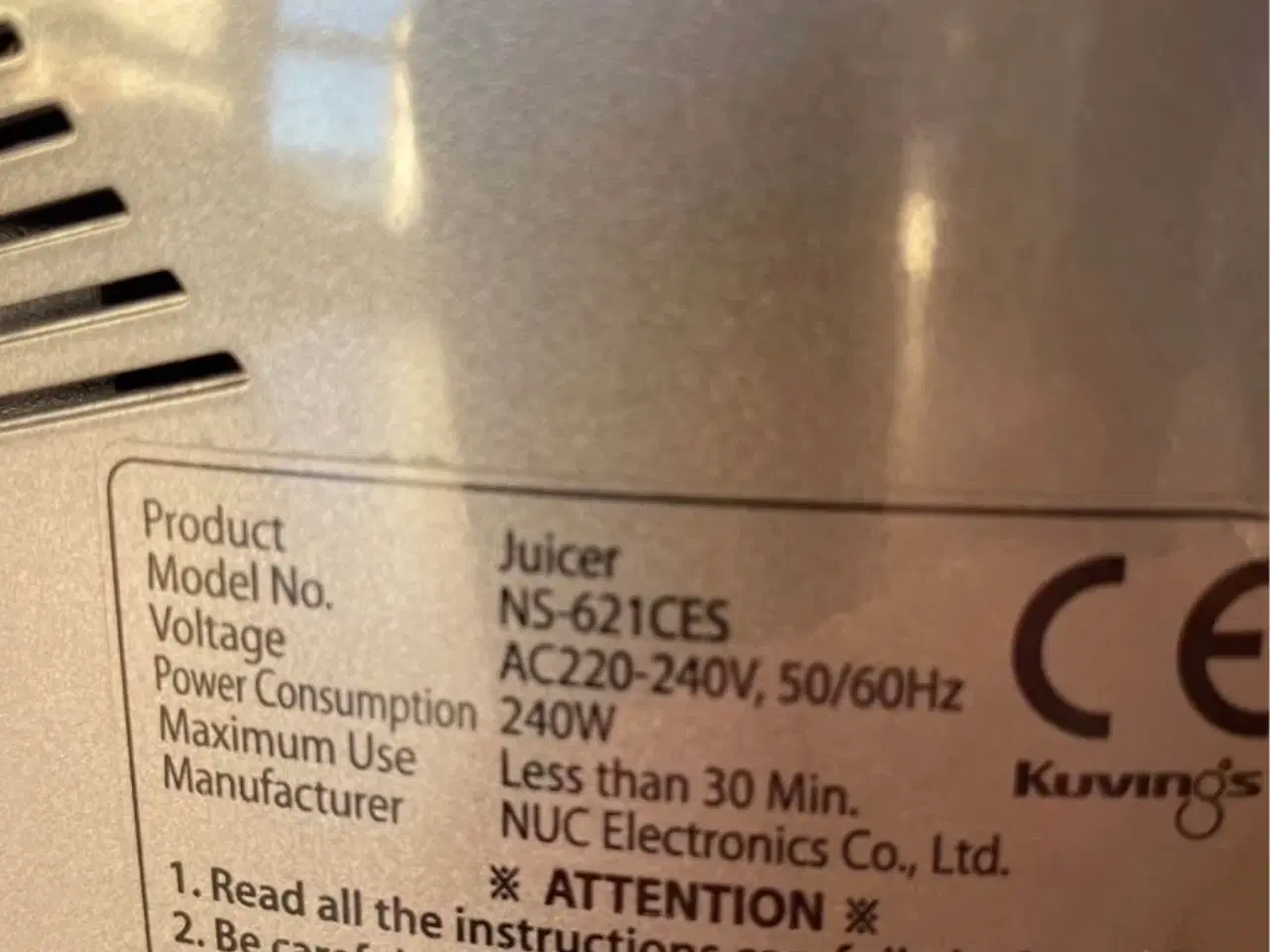 Billede 3 - Slow juicer