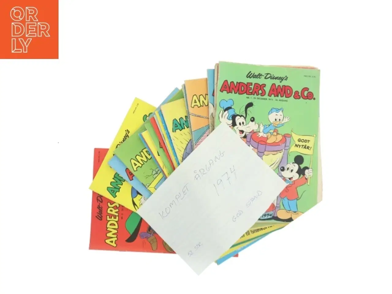 Billede 2 - Anders And & Co. af Walt Disney komplet årgang 1974