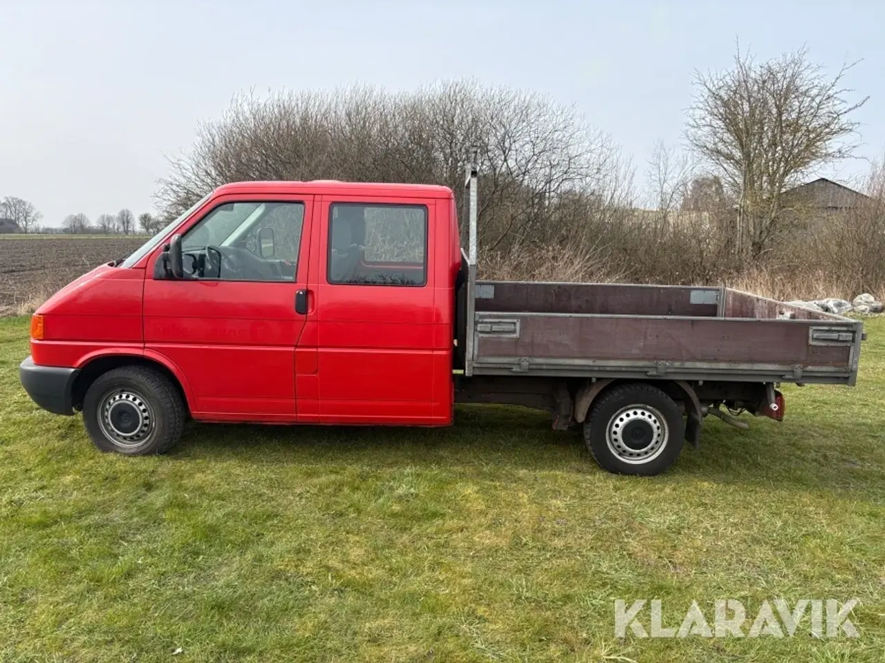 Billede 2 - Mandskabsvogn Volkswagen Transporter 2,5 dobbeltkabine