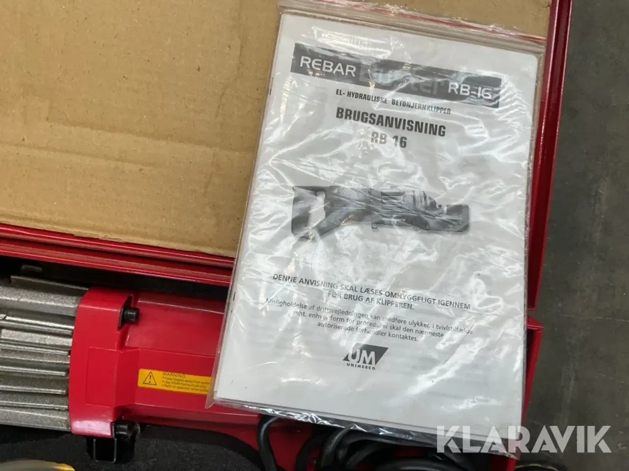 Billede 4 - El-hydraulisk betonjernklipper Rebar Buster RB 16