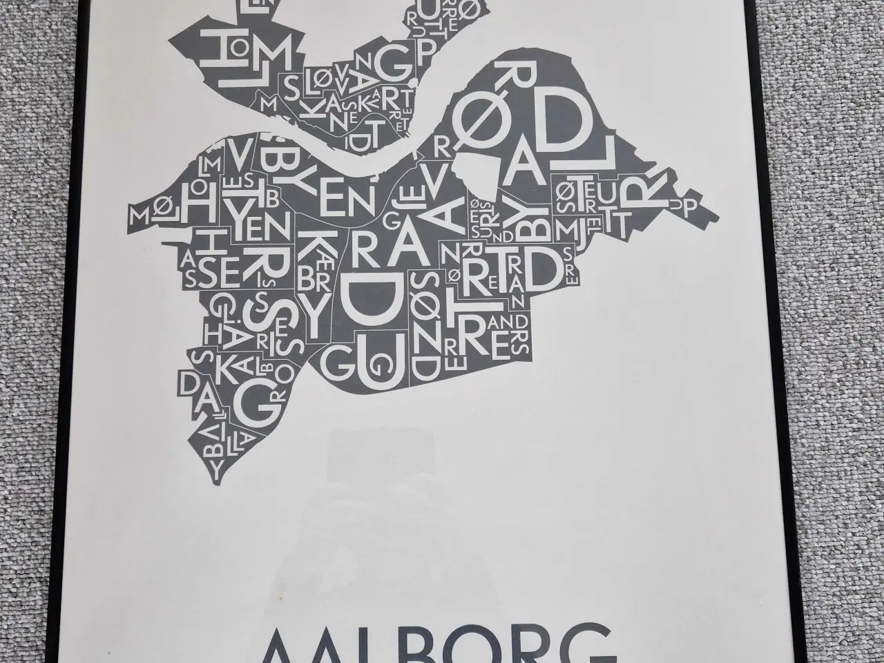 Billede 1 - Kortkartellet Aalborg plakat