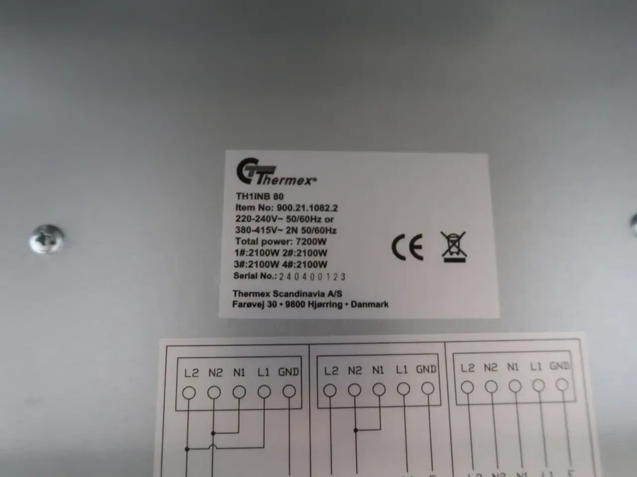 Billede 5 - Induktionskogeplade THERMEX TH1INB 80