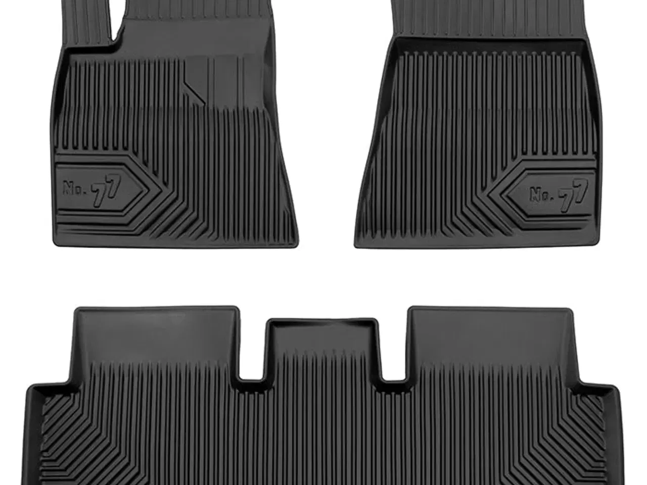 Billede 1 - Gummimåtter Tesla Model 3 sedan 2017-2023