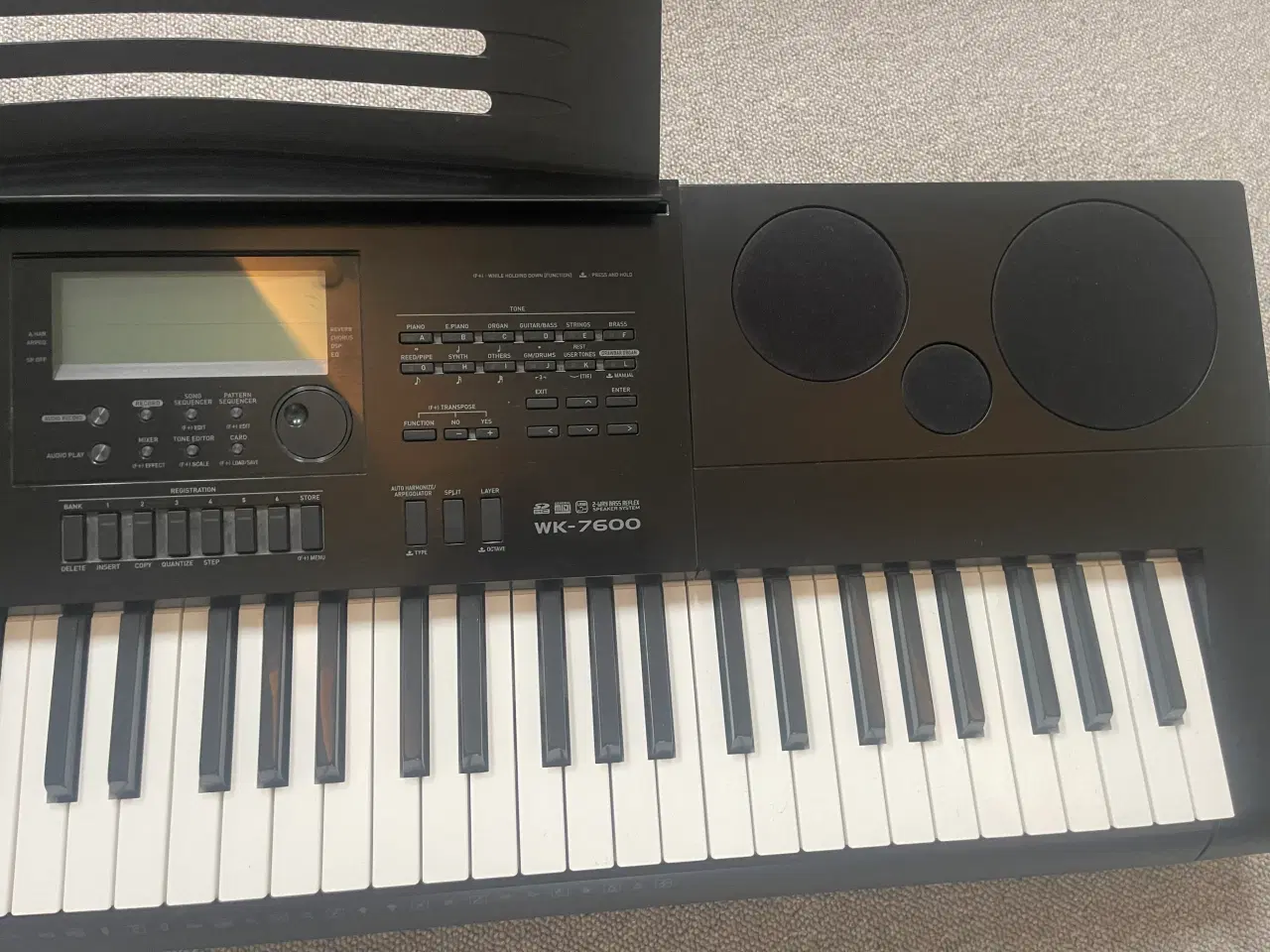 Billede 2 - Casio WK-7600 keyboard