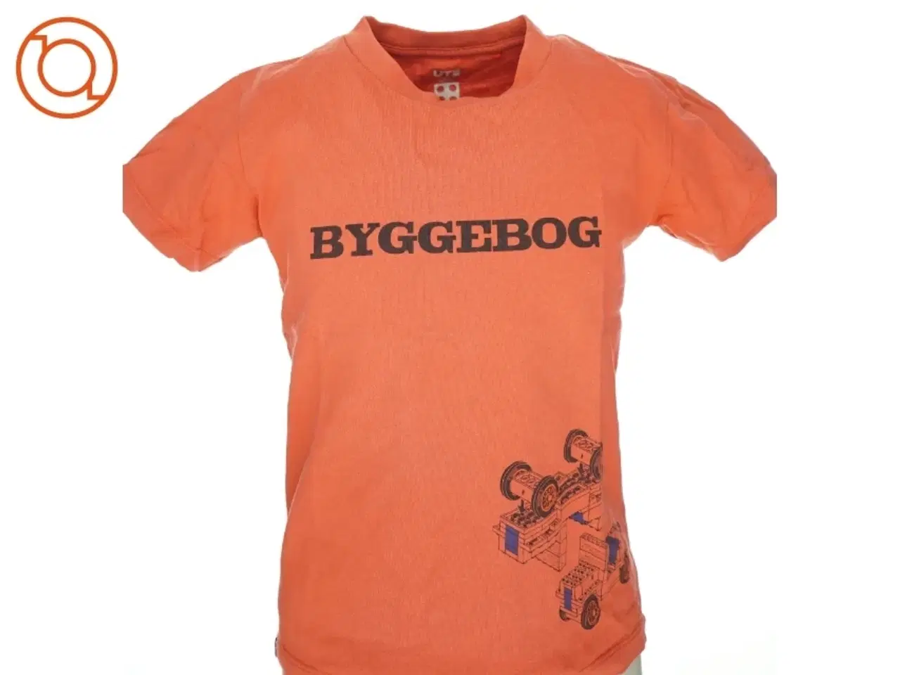 Billede 1 - T-shirt med lego-illustration (str. 5-6 år)