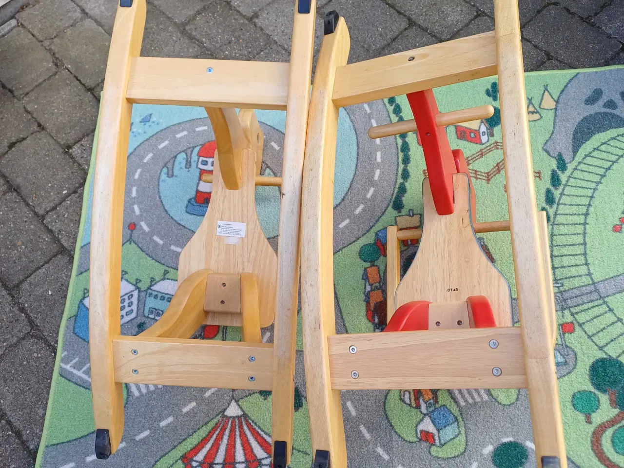 Billede 9 - Gyngehest/bil bane 