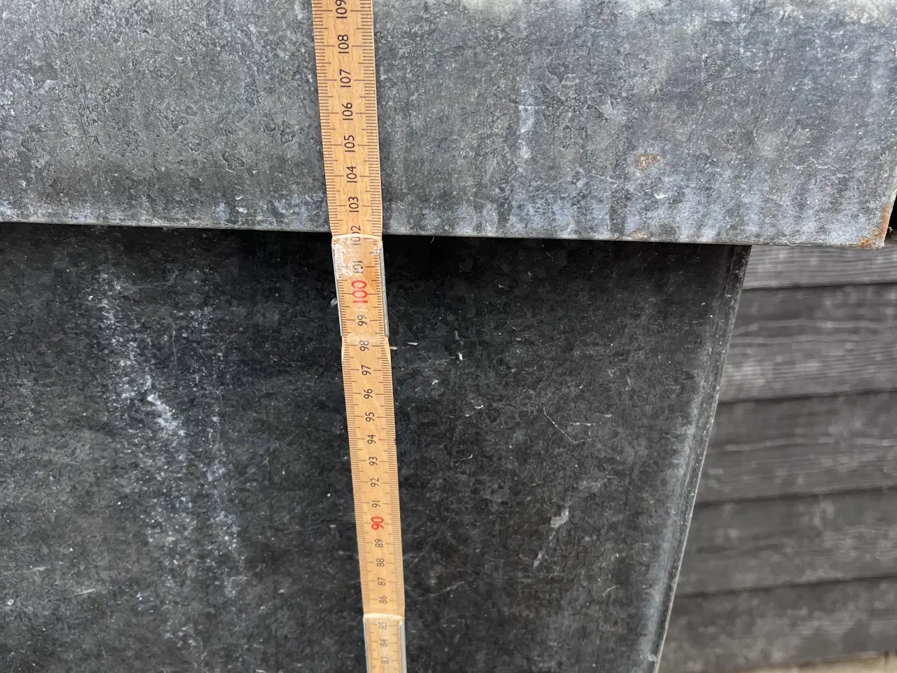 Billede 3 - Zink blomsterkrukke HØJ