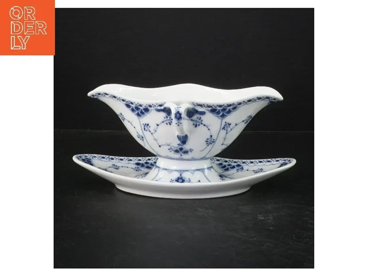 Billede 1 - Royal Copenhagen porcelænssauceboat fra Royal Copenhagen (str. 25 cm)