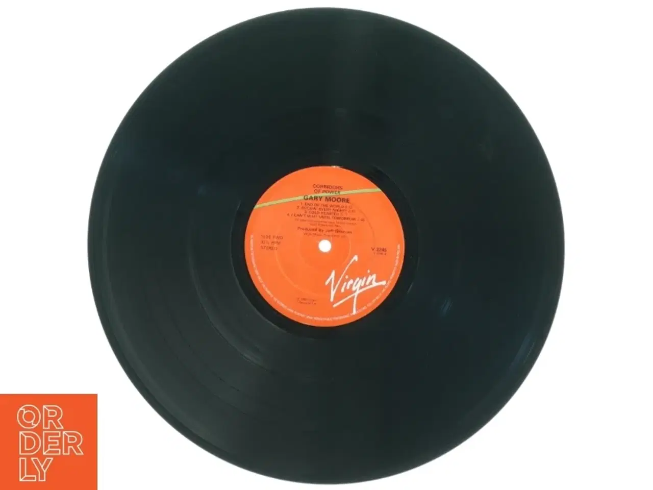 Billede 3 - Gary Moore - Corridors of Power LP fra Virgin Records (str. 31 x 31 cm)