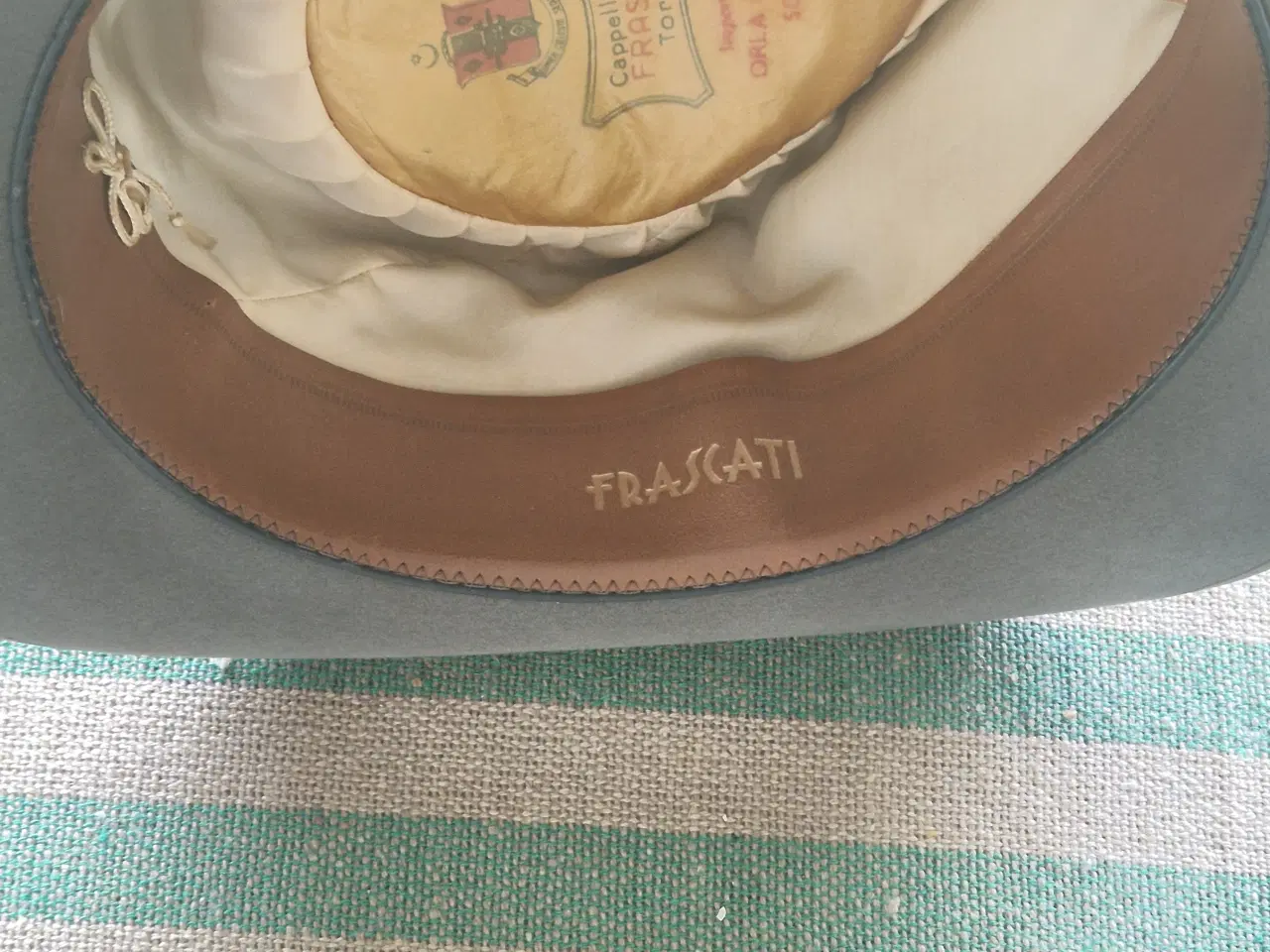 Billede 6 - Frascati grå hat, størrelse 56 , Italien 