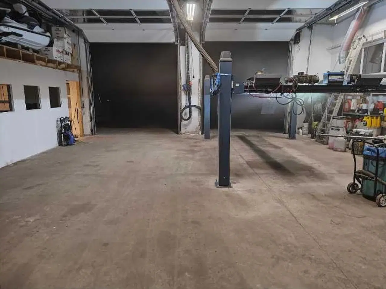 Billede 2 - 4-søjlet lift 5500 kg m. 2x 3T donkraft 